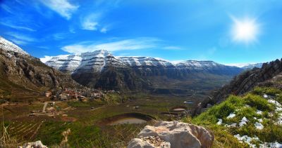 Skiing in Lebanon