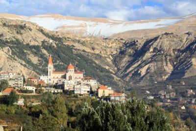 Skiing in Lebanon