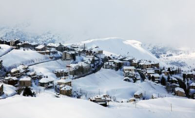 Skiing in Lebanon