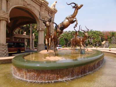 The Sun City and Waterfalls